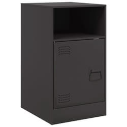 VidaXL 841763 nightstand/bedside table Black