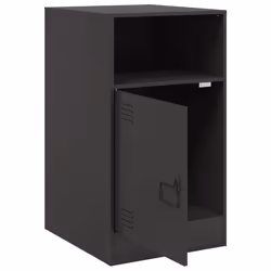VidaXL 841763 nightstand/bedside table Black - Additional view 7