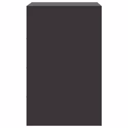 VidaXL 841763 nightstand/bedside table Black - Additional view 8