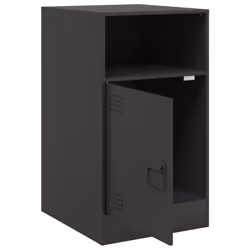 VidaXL 841764 nightstand/bedside table Black - Additional view 6