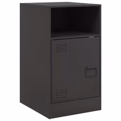 VidaXL 841764 nightstand/bedside table Black - Additional view 7