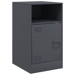 VidaXL 841767 nightstand/bedside table Anthracite