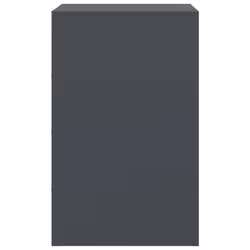 VidaXL 841767 nightstand/bedside table Anthracite - Additional view 8