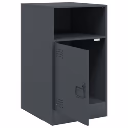 VidaXL 841768 nightstand/bedside table Anthracite - Additional view 7