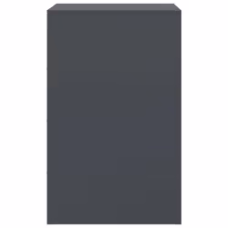 VidaXL 841768 nightstand/bedside table Anthracite - Additional view 8