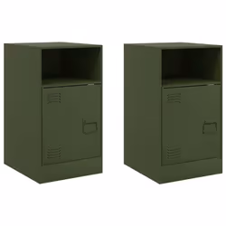 VidaXL 841772, Olive, Steel, 345 mm, 390 mm, 620 mm, 2 pc(s)
