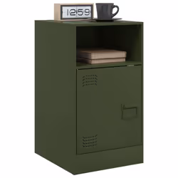 VidaXL 841772 nightstand/bedside table Olive