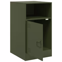 VidaXL 841772 nightstand/bedside table Olive - Additional view 6
