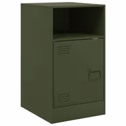 VidaXL 841772 nightstand/bedside table Olive - Additional view 7