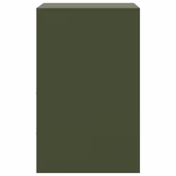 VidaXL 841772 nightstand/bedside table Olive - Additional view 8