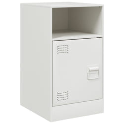VidaXL 841773 nightstand/bedside table White