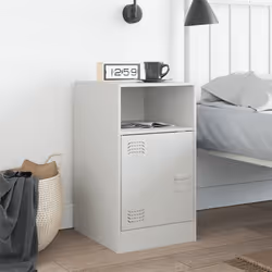 VidaXL 841773 nightstand/bedside table White