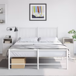VidaXL 841774 nightstand/bedside table White