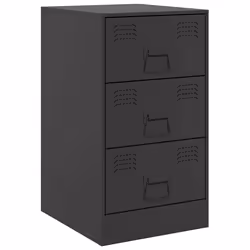VidaXL 841775, Black, Steel, 24 kg, 345 mm, 390 mm, 620 mm