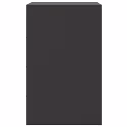 VidaXL 841776 nightstand/bedside table Black - Additional view 8