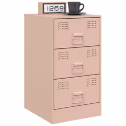 VidaXL 841777 nightstand/bedside table Pink - Additional view 4