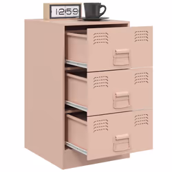 VidaXL 841777 nightstand/bedside table Pink - Additional view 5