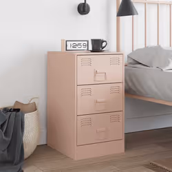 VidaXL 841778 nightstand/bedside table Pink