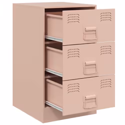 VidaXL 841778 nightstand/bedside table Pink - Additional view 7