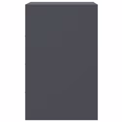 VidaXL 841780 nightstand/bedside table Anthracite - Additional view 8