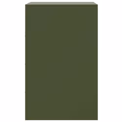 VidaXL 841784 nightstand/bedside table Olive - Additional view 8