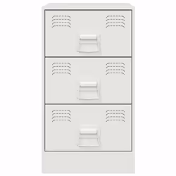 VidaXL 841785 nightstand/bedside table White - Additional view 6