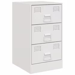 VidaXL 841786 nightstand/bedside table White - Additional view 6