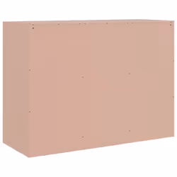 vidaXL Sideboard Living Room Storage Cupboard Cabinet Highboard Pink Steel - pink - Additional view 8