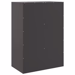 vidaXL Highboard Sideboard Side Cabinet Home Storage Cupboard Anthracite Steel - black - Additional view 8