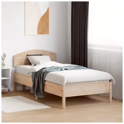 vidaXL Headboard 90 cm Solid Wood Pine - Additional view 2
