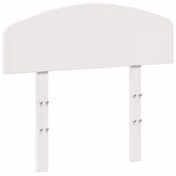 VidaXL 842519, White, Pinewood, 90 cm, 955 mm, 81 cm, 35 mm