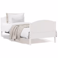 VidaXL 842567, White, 955 mm, 2.06 m, 745 mm, 900 x 2000 mm, 1 pc(s)