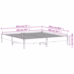 VidaXL 842683 bed frame - Additional view 8