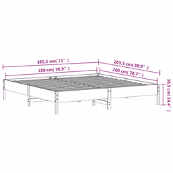 VidaXL 842687 bed frame - Additional view 8