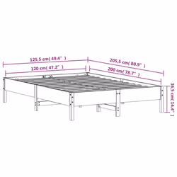 VidaXL 842703 bed frame - Additional view 8