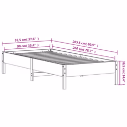 VidaXL 842711 bed frame - Additional view 8