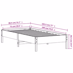 VidaXL 842731 bed frame - Additional view 8