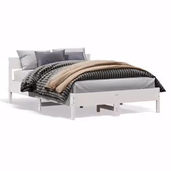 VidaXL 842775, White, 125.5 cm, 195.5 cm, 71.5 cm, 1200 x 1900 mm, 1 pc(s)