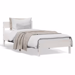 VidaXL 842779, White, 95.5 cm, 195.5 cm, 71.5 cm, 900 x 1900 mm, 1 pc(s)