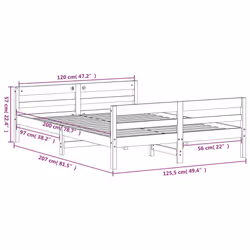 VidaXL 842790 bed frame - Additional view 8