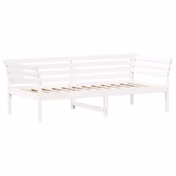 VidaXL 842875, Sofa bed, White, Pinewood, 2195 mm, 1050 mm, 760 mm