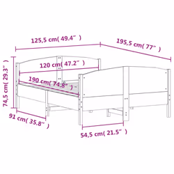 VidaXL 3216184 bed frame - Additional view 7
