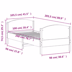 VidaXL 3216185 bed frame - Additional view 8