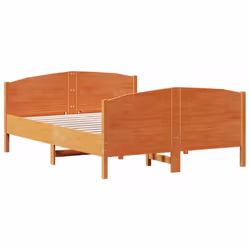 VidaXL 3216187, Brown, 125.5 cm, 195.5 cm, 74.5 cm, 1200 x 1900 mm, 1 pc(s)