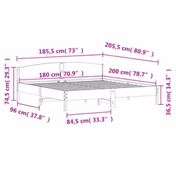 VidaXL 3216193 bed frame - Additional view 8