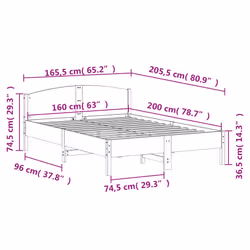 VidaXL 3216194 bed frame - Additional view 8