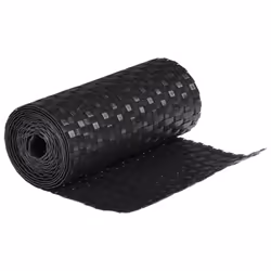 vidaXL Balcony Screens Patio Privacy Screen 10 pcs Black 255x19 cm Poly Rattan - black, 5 pcs - Additional view 4