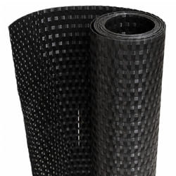 vidaXL Balcony Screens Patio Privacy Screen 10 pcs Black 255x19 cm Poly Rattan - black, 10 pcs