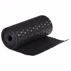 vidaXL Balcony Screens Patio Privacy Screen 10 pcs Black 255x19 cm Poly Rattan - black, 10 pcs - Additional view 4