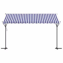 vidaXL Free Standing Awning Canopy Garden Canopy Sunshade Outdoor Shelter - 4 x 3 m